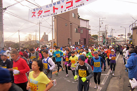 元旦早朝マラソン